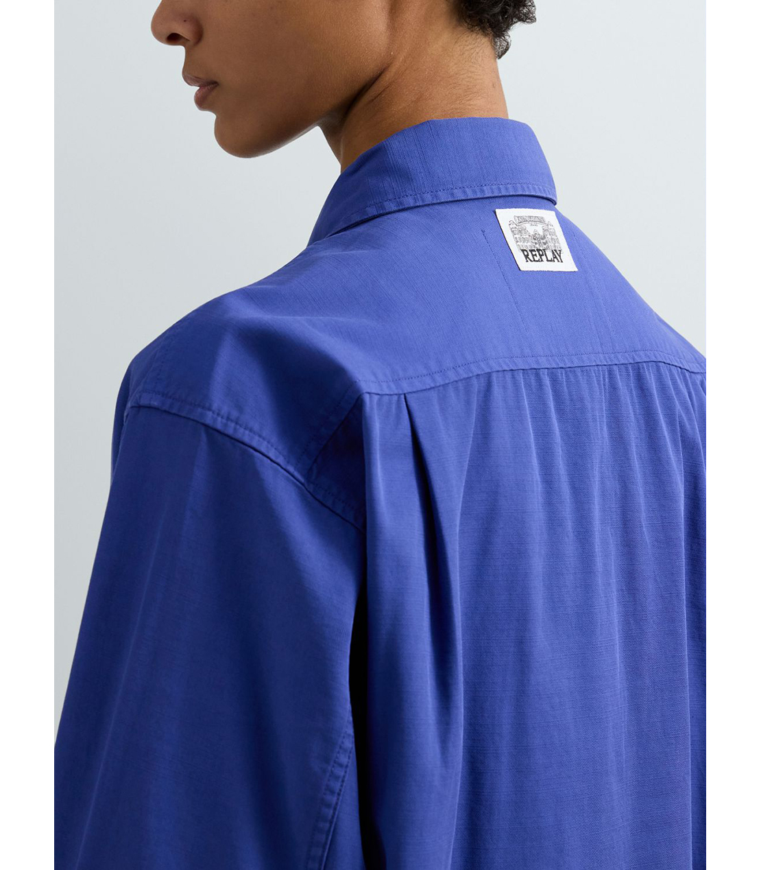 ガーメントコットンボーイフィットオーバーシャツ 詳細画像 ロイヤルブルー 7